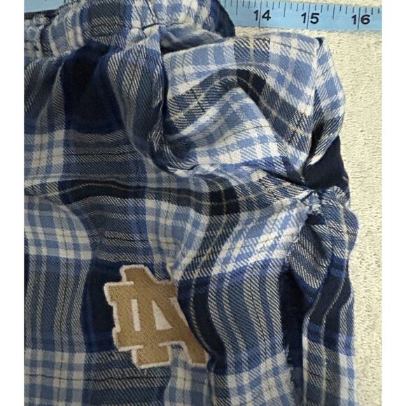 Notre Dame Women's XS Sleepwear Must be able to sew! Blue with Gold sparkle - Picture 13 of 14
